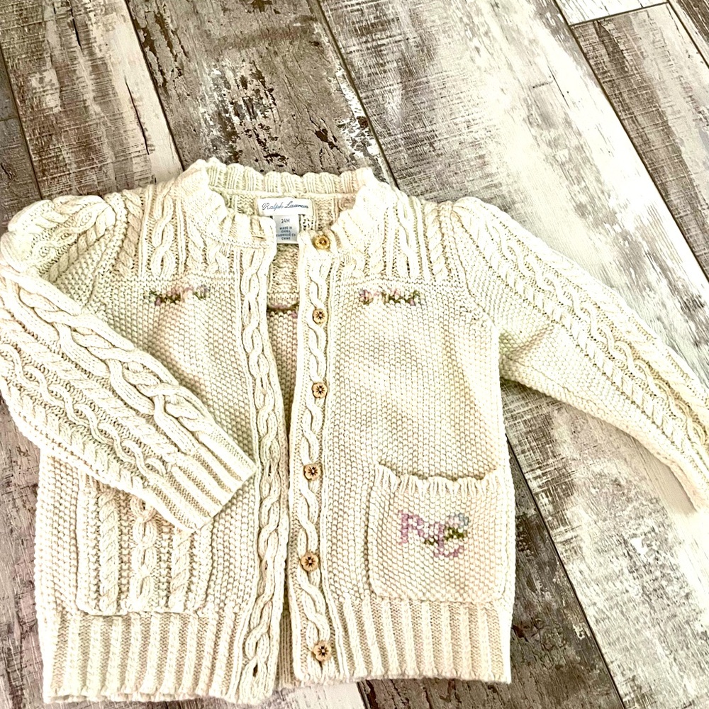 Ralph Lauren cardigan for toddler 24M